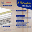 Ashman ที่นอนสปริง รุ่น BEKVAM