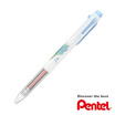 Pentel ปากกาพร้อมไส้ 3ระบบ iPlus Botanical ด้ามสีฟ้า