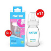 Natur ขวดนมสมูทไบโอมิมิค 4 OZ.