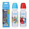 Natur ขวดนม PP โดราเอมอนทรงกลม 8 OZ. คละสี