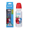 Natur ขวดนม PP โดราเอมอนทรงกลม 8 OZ. คละสี