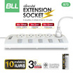 BLL ปลั๊กไฟ 5 สวิตต์ 5 ช่อง สายยาว 10 เมตร  รุ่น B73