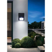 HNT Solar powered wall light HML-02 Black