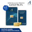 Ausiris ทองคำแท่ง 96.5% น้ำหนัก 0.6 กรัม (มาตรฐาน)