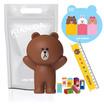 KIAN-DA ชุดเครื่องเขียน LINE FRIENDS - Brown