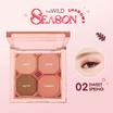 beWild พาเลทอายแชโดว์ Season Shadow 4.8 กรัม