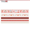 ThaiKK Masking Tape เทปวาชิ เวอติคาส เรดคริสต์มาส (แพ็ก 4 กล่อง)