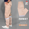 Workwear กางเกงขายาวรุ่น Runway สีโอวัลติน