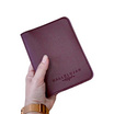 Hallelujah ที่ใส่ Passport (พาสปอร์ต) ,ใส่สมุดบัญชี สีแดงไวน์