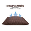 SC HOME หมอนหนุนแพ็คคู่ รุ่น Compact SS ริ้วน้ำตาลเข้ม