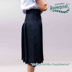 ชุดนักเรียนชัยพฤกษ์ กระโปรง 6 จีบ ทรบแคบ ผ้ามีดีวาย