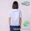 ชุดนักเรียนชัยพฤกษ์ เสื้อนักเรียนหญิงปกทหารเรือ สีขาว