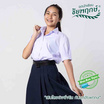 ชุดนักเรียนชัยพฤกษ์ เสื้อเตรียมแขนพอง สีขาว