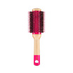 Goody หวีโรลขนหมูป่า (รุ่น 11214)  Wood Round Brush สีชมพู