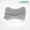 ANOMEO หมอนรองคอทรงกระดูก รุ่น dog bone  shape Car Neck Support Pillow สีเทา