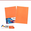 Altra Color สติ๊กเกอร์พีวีซี A4 สีส้ม (5 แผ่น)