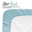 DD ชุดผ้าปูที่นอน รุ่น Soft Touch ขนาด 5 ฟุต สีเขียวมิ้น (5 ชิ้น)