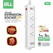 BLL ปลั๊กไฟ รุ่น B89 (3 ช่องเสียบ 1 สวิตซ์ 3 ช่อง USB และ 1 ช่อง Type C)