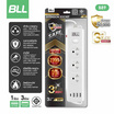 BLL ปลั๊กไฟ รุ่น B89 (3 ช่องเสียบ 1 สวิตซ์ 3 ช่อง USB และ 1 ช่อง Type C)
