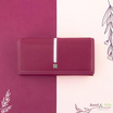 Louis Montini (Sour Apple) กระเป๋าสตางค์ผู้หญิง หนังวัวนิ่ม Genuine Leather Wallet WL43