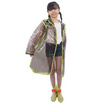 Rain Coat ชุดกันฝนเด็ก PVC Black-Light