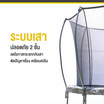 Smartplayonly แทรมโพลีนที่กระโดด รุ่น Super Fly 12ฟุต(360 ซม.)