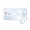 Fidens Medical Mask Kids ฟิเดนส์ หน้ากากอนามัยทางการแพทย์เด็ก 3 ชั้นสีขาว