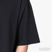 DOSH OVERSIZED SHORT SLEEVE T-SHIRTS เสื้อยืดโอเวอร์ไซส์ DTMT5060-BL