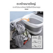 HOME HEAVEN ตะกร้าใส่ของไซส์ใหญ่พับเก็บได้พร้อมหูหิ้ว รุ่น HH-BK001