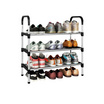 ESPACIO MAX Multi Layer Shoes Rack Storage ชั้นวางรองเท้า อเนกประสงค์ สีดำ