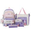 Fancybag กระเป๋า SCH028-Heart Bear-PU Purple