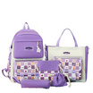 Fancybag กระเป๋า SCH028-Heart Bear-PU Purple