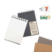 CODE:D สมุดสันห่วง A7 คละสี (แพ็ก 4 เล่ม)