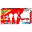 หลอดไฟ LED Bulb 12W daylight (PACK 4)