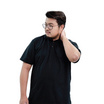 HAPPY TEE เสื้อโปโล PLUS SIZE มีกระเป๋า แขนสั้น