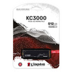 Kingston เอสเอสดี KC3000 M.2 2280 PCIe 512GB (SKC3000S/512G)