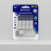 WIZZ ถ่านชาร์จ รุ่น AA แพ็ก 4 ก้อน