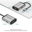 Vention สายแปลง 4 in 1 TYPE-C เป็น HDMI VGA USB3.0 PD (TFAHB) 15 ซม.