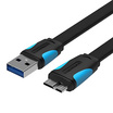 Vention สายแปลง USB3.0 เป็น Micro USB (VAS-A12-B200) 2 เมตร