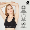 Arokaya Yoga Bra (บราสำหรับใส่เล่นโยคะ / สปอร์ตบรา / เสื้อชั้นใน) รุ่น AB2102