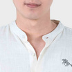 GALLOP1959 Men's Wear เสื้อคอจีนแขนยาว ผ้าลินิน รุ่น GW9034