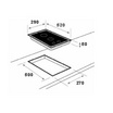 Teka เตาฝั่งอินดักชั่น 2 หัวเตา รุ่น IBS 32920 (VI2)