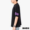 DOSH OVERSIZED SHORT SLEEVE T-SHIRTS BATMAN เสื้อยืดโอเวอร์ไซส์ DBMT5302