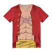 DEXTREME เสื้อยืดวันพีช One Piece Cosplay Luffy