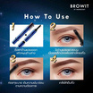 Browit ผลิตภัณฑ์จัดแต่งทรงคิ้ว Aris Long Stay Eyebrow 1.6 กรัม