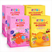 KITDO ไอมู อะเซโรลา ซี พลัส มัลติวิตามิน 2 กล่อง+โปร ดีเอชเอ พลัส บิลเบอร์รี่ 2 กล่อง