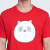 DOSH UNISEX T-SHIRTS WE BARE BEARS เสื้อยืดคอกลม แขนสั้น ผู้ชาย DBBMT5038