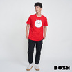 DOSH UNISEX T-SHIRTS WE BARE BEARS เสื้อยืดคอกลม แขนสั้น ผู้ชาย DBBMT5038