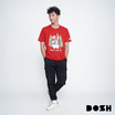 DOSH UNISEX T-SHIRTS WE BARE BEARS เสื้อยืดคอกลม แขนสั้น ผู้ชาย DBBMT5056