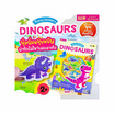 หนังสือ Puffy Stickers Dinosaurs